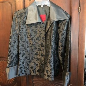 JS Collections beaded jacket NWT size 8